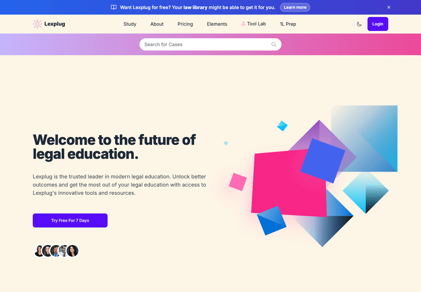 Lexplug product screenshot
